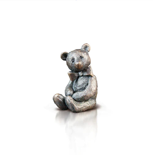 Miniature Bronze Teddy Bear | Arthur | Red Lobster Gallery