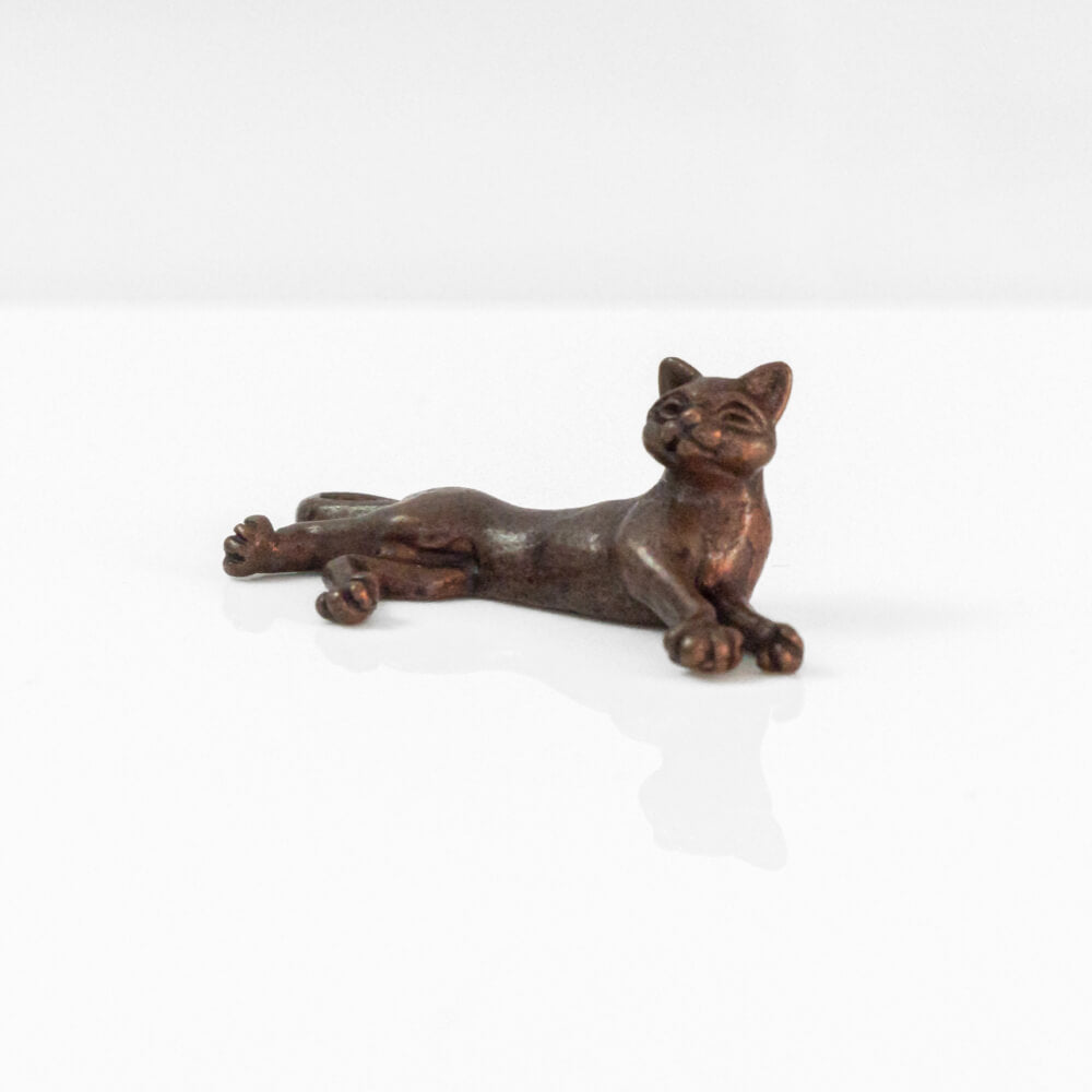 Lying Cat | Bonsai Bronze