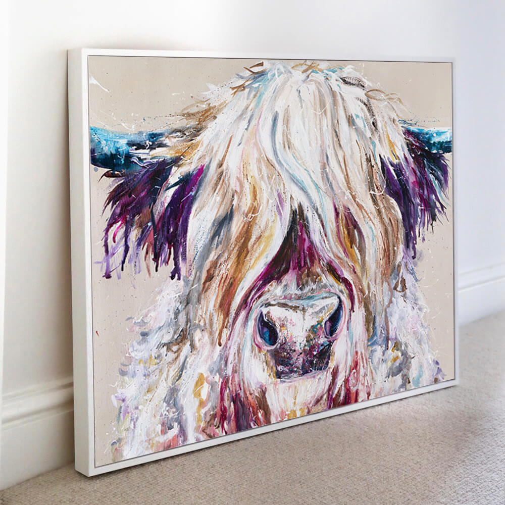Boris | Framed Canvas Print