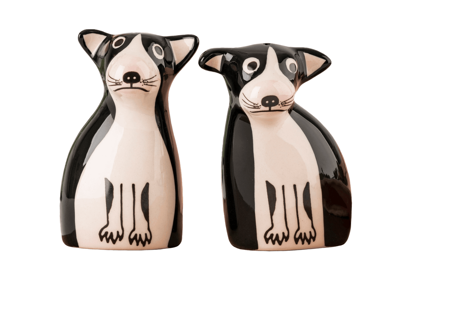 Boston Terrier Dog Salt & Pepper Shakers | Red Lobster Gallery | Hannah Turner