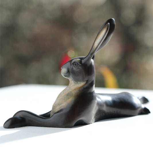 Lying hare