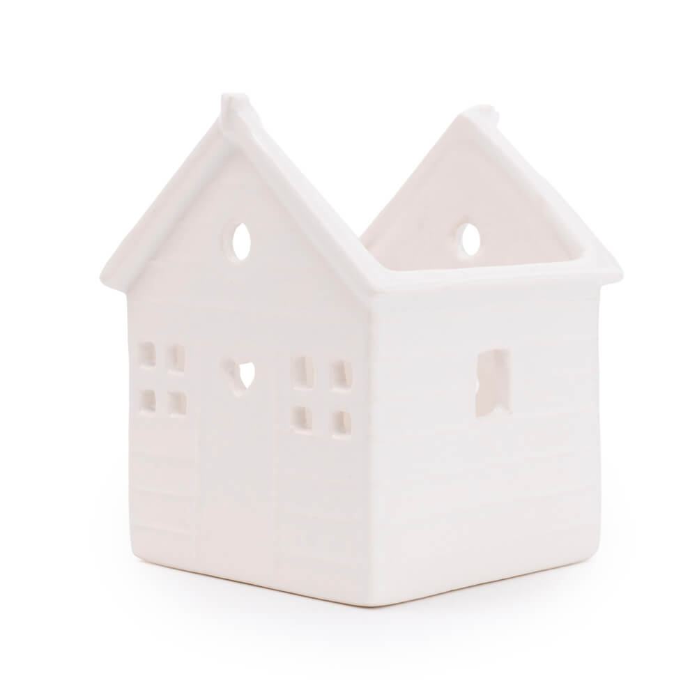 Beach Hut Tea Light Holder