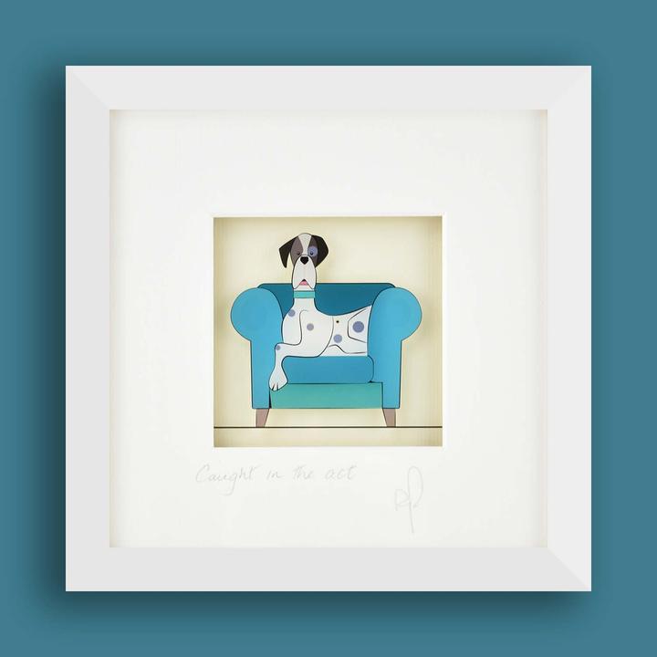 Caught In The Act Framed Print | Red Lobster Gallery