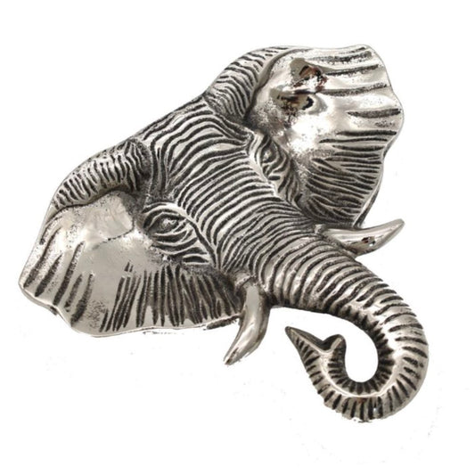 Silver Elephant Head Nibbles & Serving Dish