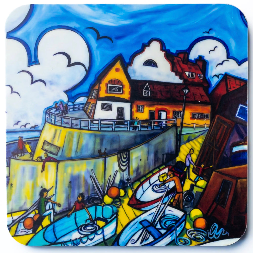 Ready the Boats, Sheringham | Coaster | Red Lobster Gallery
