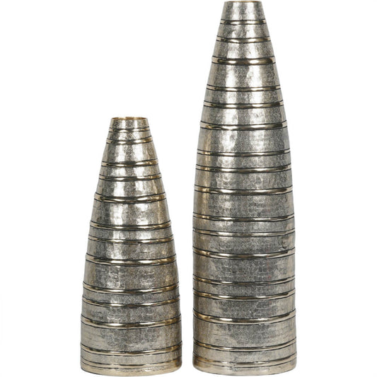 Gold & Silver Rings Vase | Red Lobster Gallery