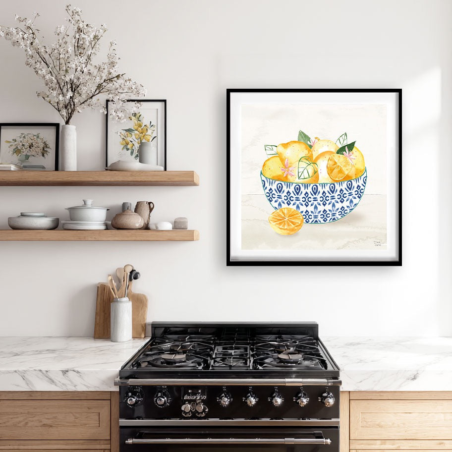 Citron Traditions II | Framed Kitchen Print