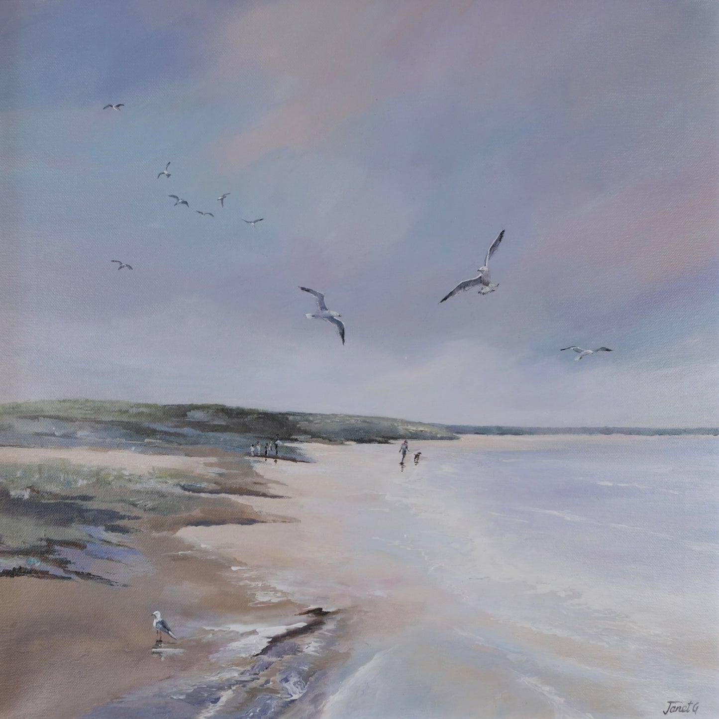 Coastal Companion | Original by Janet Gammans