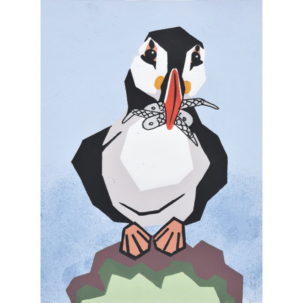 Puffins | Limited Edition Print