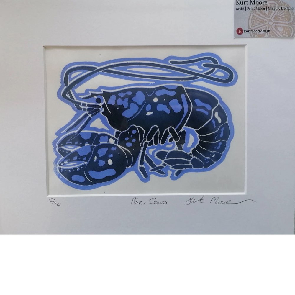 Blue Claws | Limited Edition Print