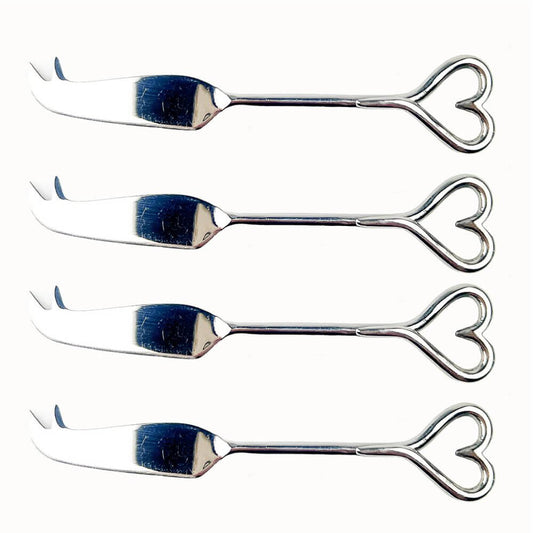 Love Heart Set of 4 Cheese Knives | Red Lobster Gallery