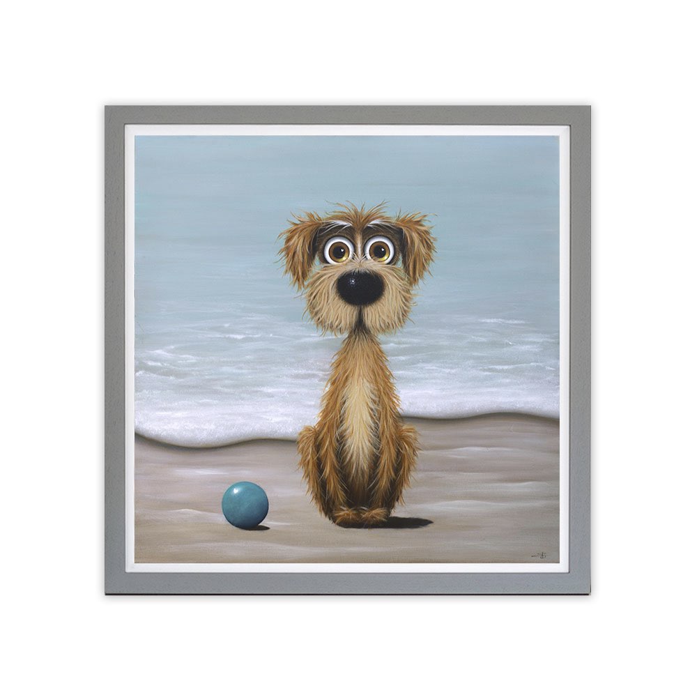 Play Ball | Framed Print Wall Art by Simon Clarke