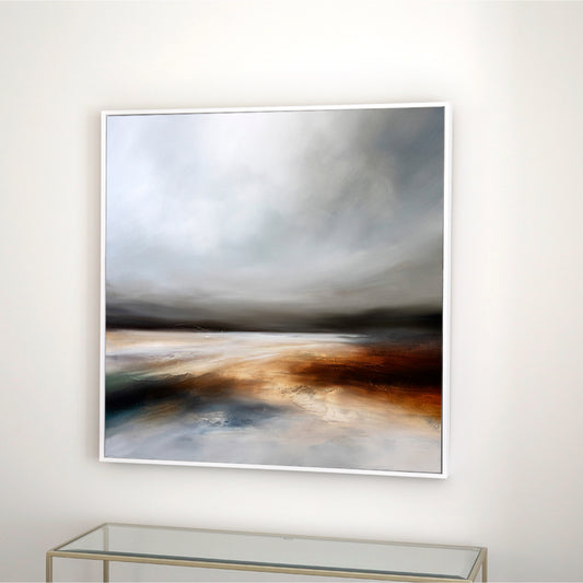 Restless Tides | Framed Canvas Print Wall Art by Paul Bennett