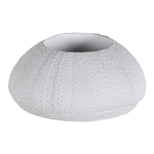 White Sea Urchin Candleholder | Red Lobster Gallery