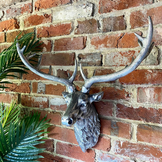 Silver Stag Head | Red Lobster Gallery