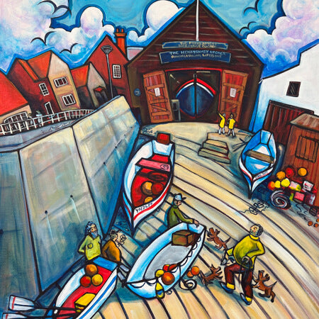 A Fine Catch | Card by Emily Chapman | Red Lobster Gallery