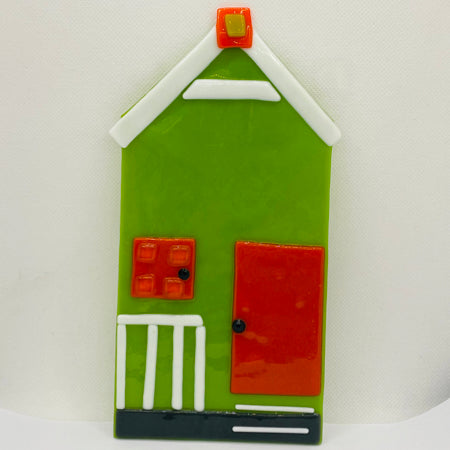 Norfolk Beach Hut by Hazel Millington
