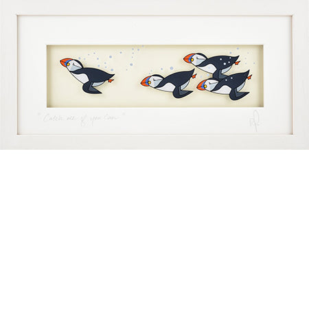 Catch Me If You Can | Framed Print