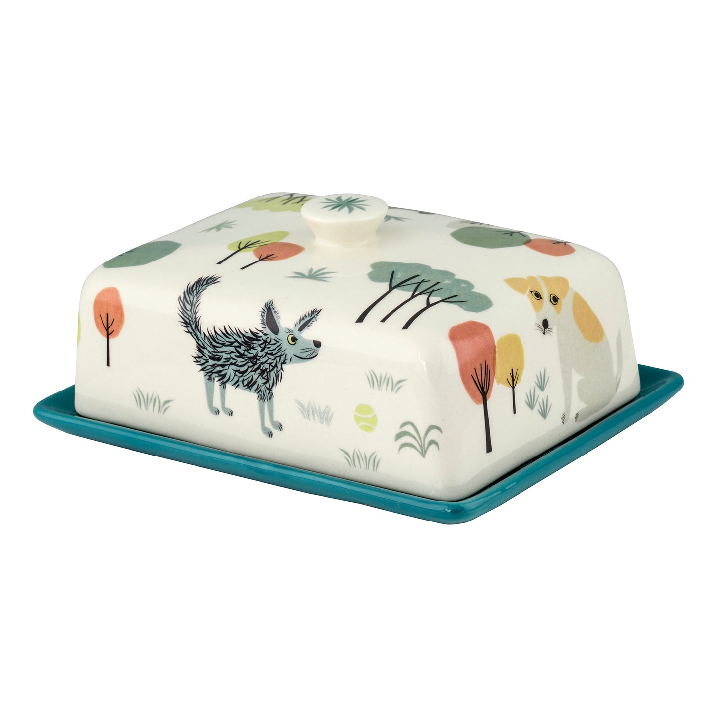 Dog Butter Dish