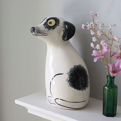 Dog Money Box | Black and White