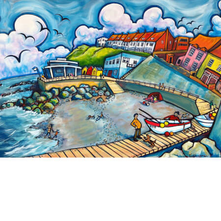 East Beach, Sheringham | Limited Edition Print by Emily Chapman | Red Lobster Gallery