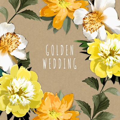 Golden Wedding | Card