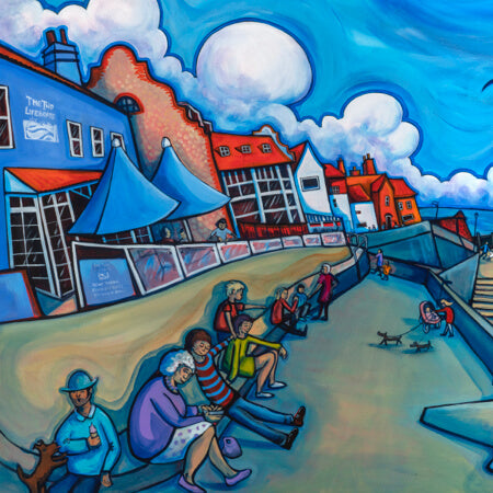 Ice Cream at Sheringham | Card by Emily Chapman | Red Lobster Gallery