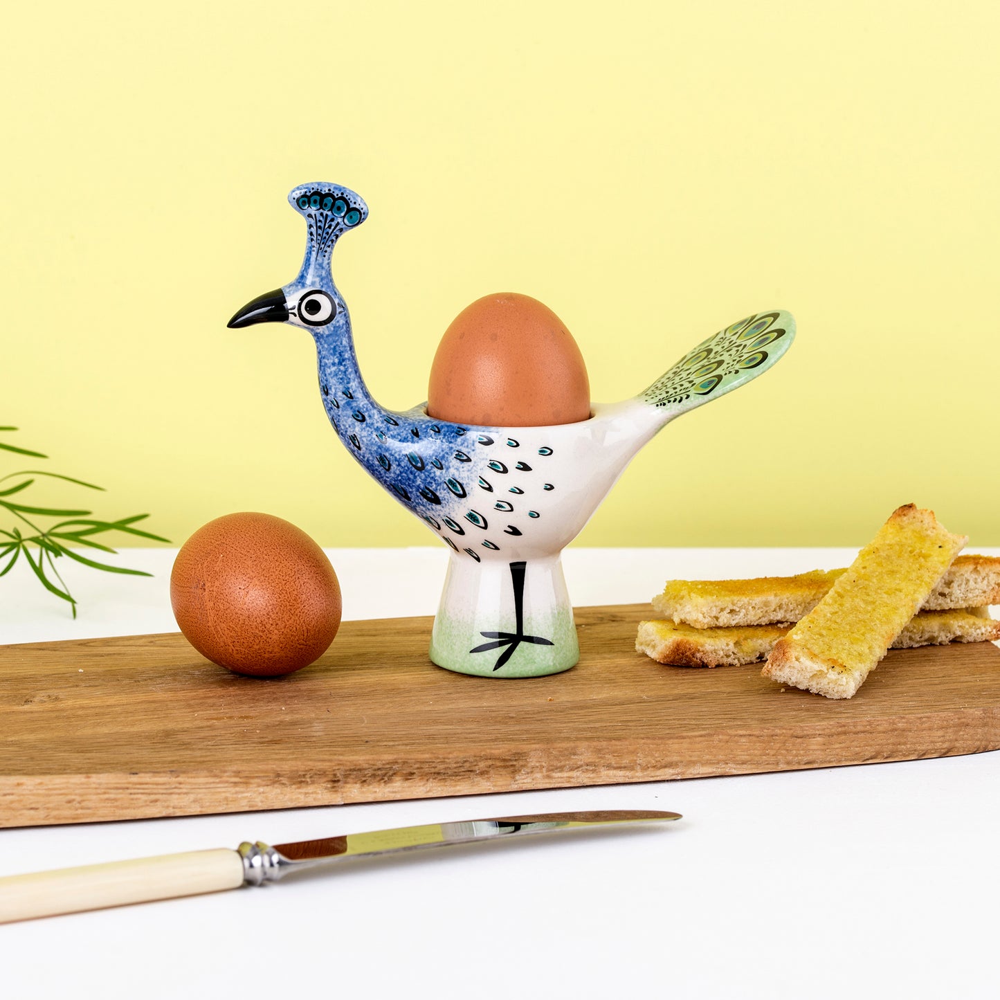 Peacock Egg Cup