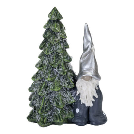 Santa Fritte with Christmas Tree