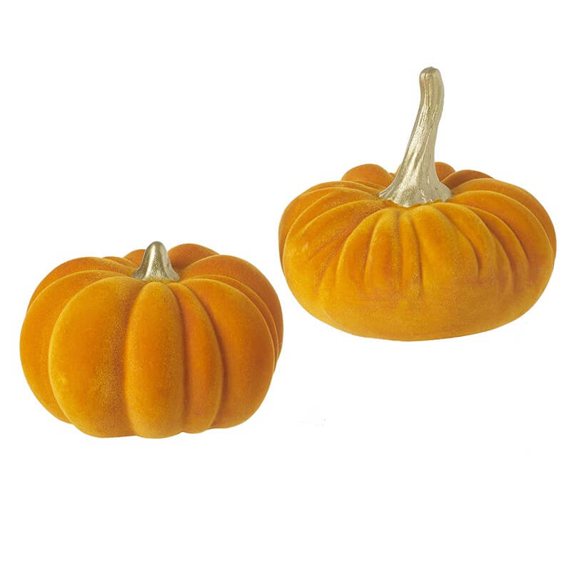 Small & Large Orange & Gold Pumpkin | Red Lobster Gallery