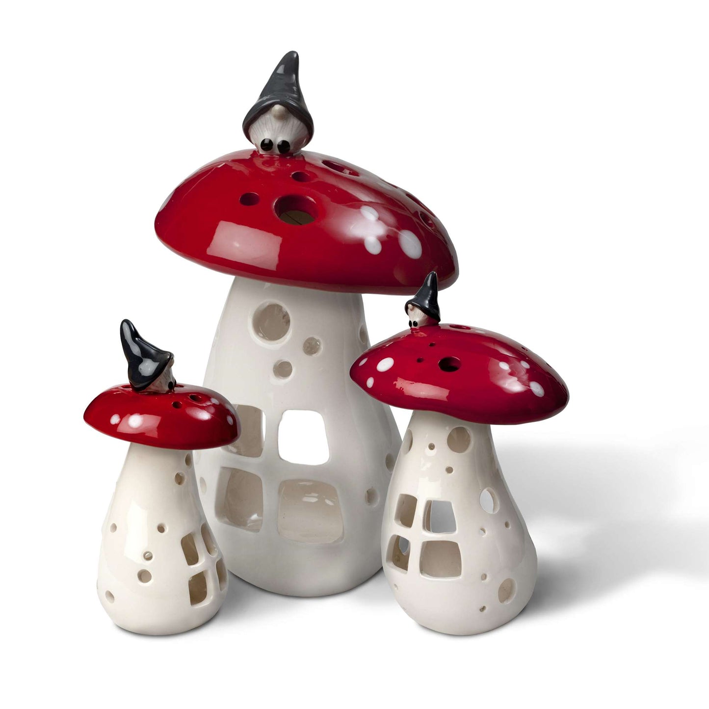 Gnome & Mushroom Lantern