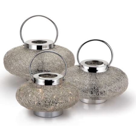 Wire Weave Lamp Large