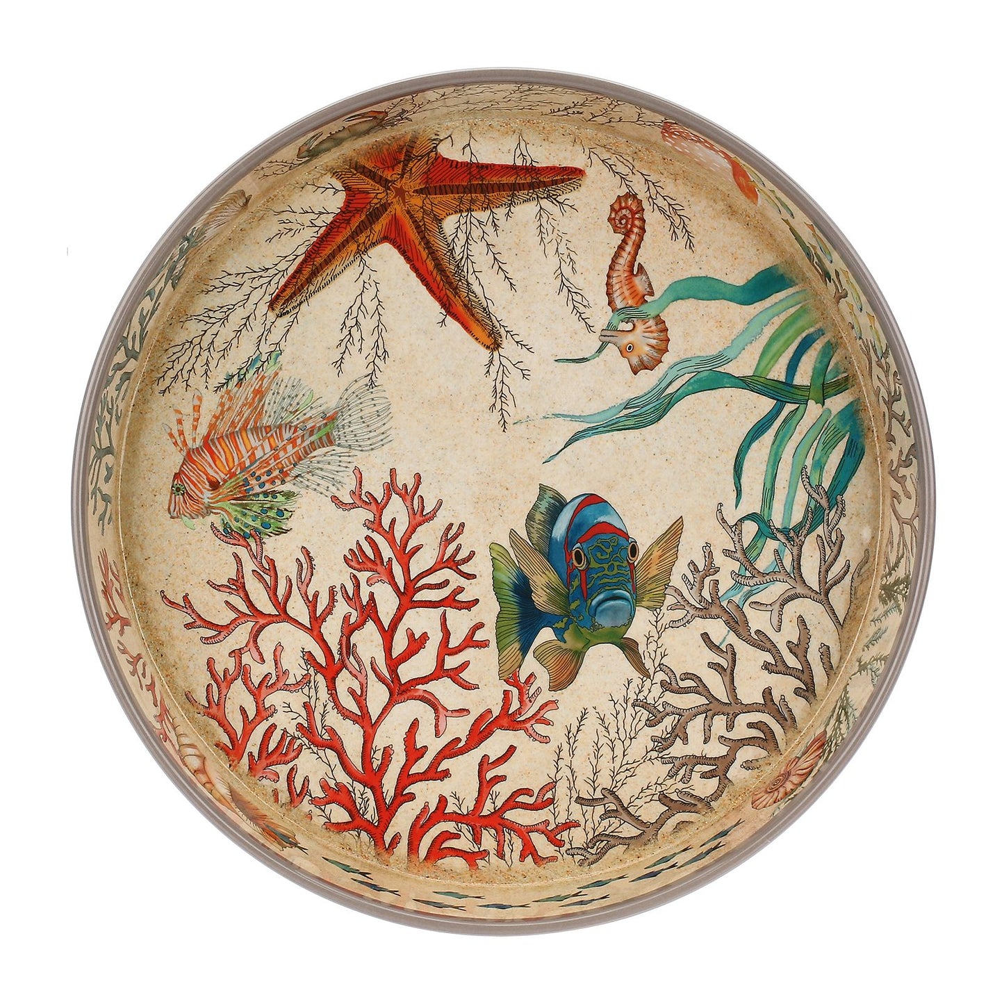 Sea Life Serving Tray