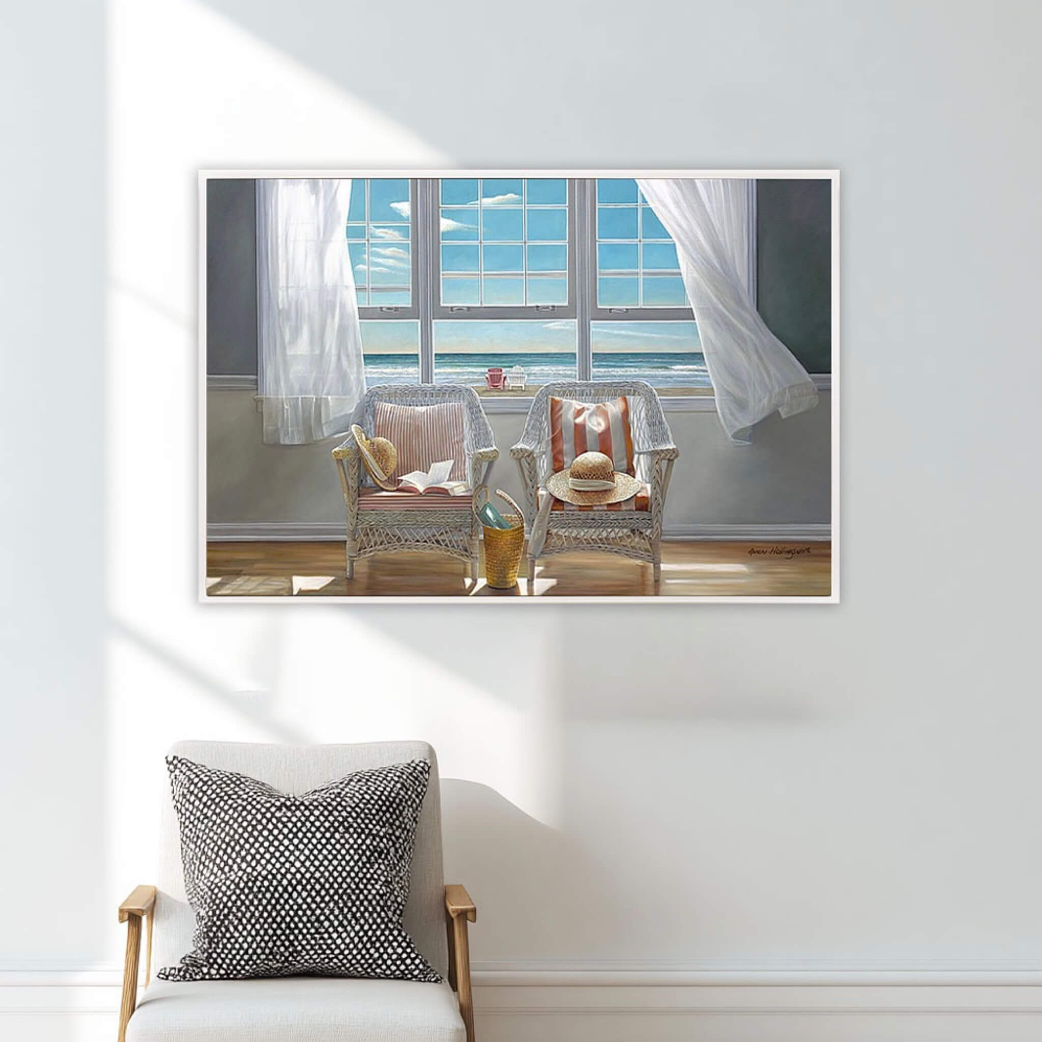 Companions | Framed Print by Karen Hollingsworth