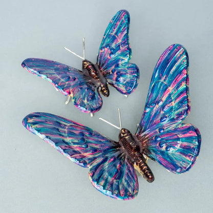 Purple Rainbow Butterfly 13.5cm | Red Lobster Gallery