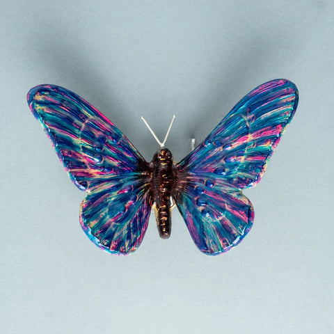 Purple Rainbow Butterfly 13.5cm | Red Lobster Gallery