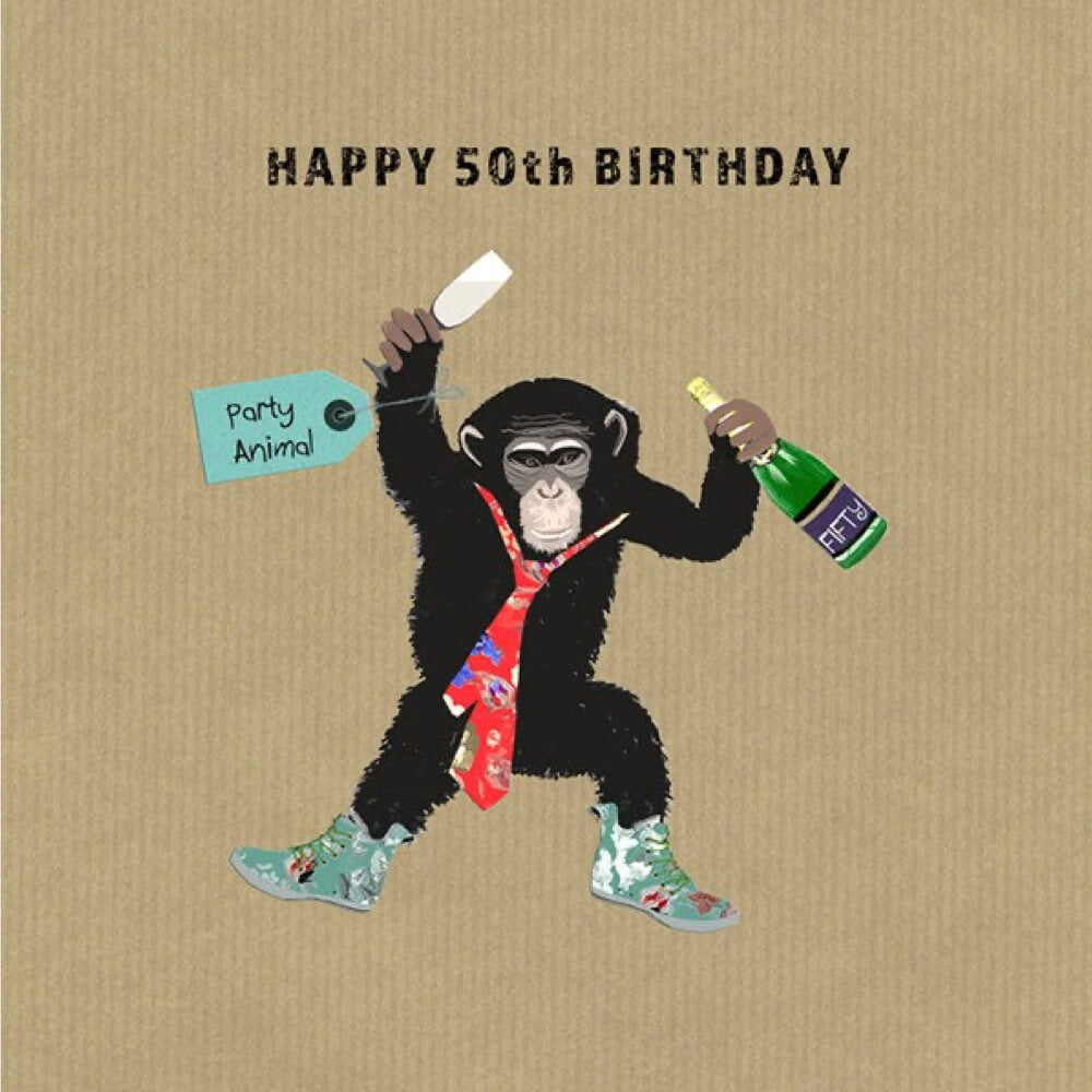 50 - Party Animal Card