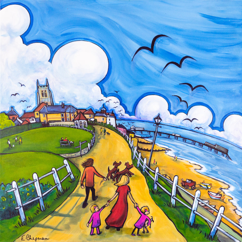 A Walk into Cromer | Card