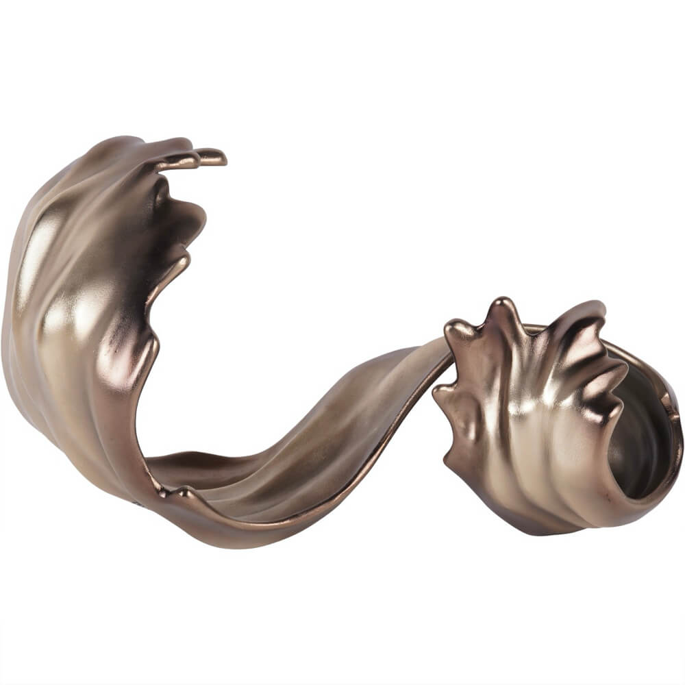 Abstract Scroll Sculpture