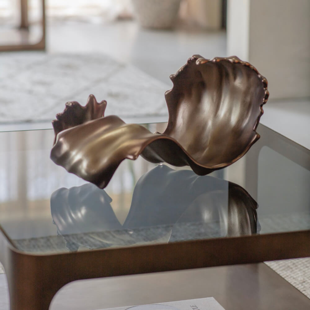 Abstract Scroll Sculpture