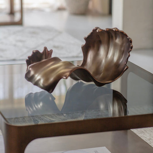 Abstract Scroll Sculpture