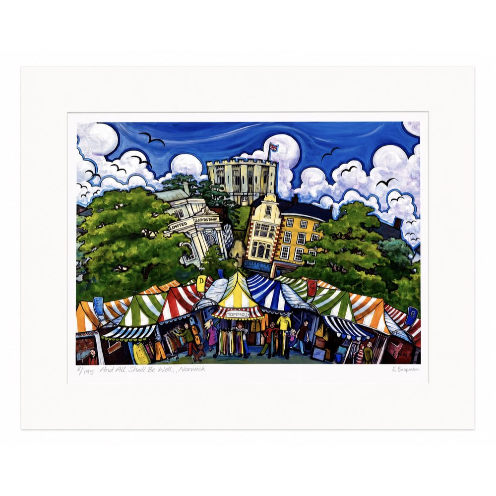 And All Shall be Well, Norwich | Limited Edition Print by Emily Chapman
