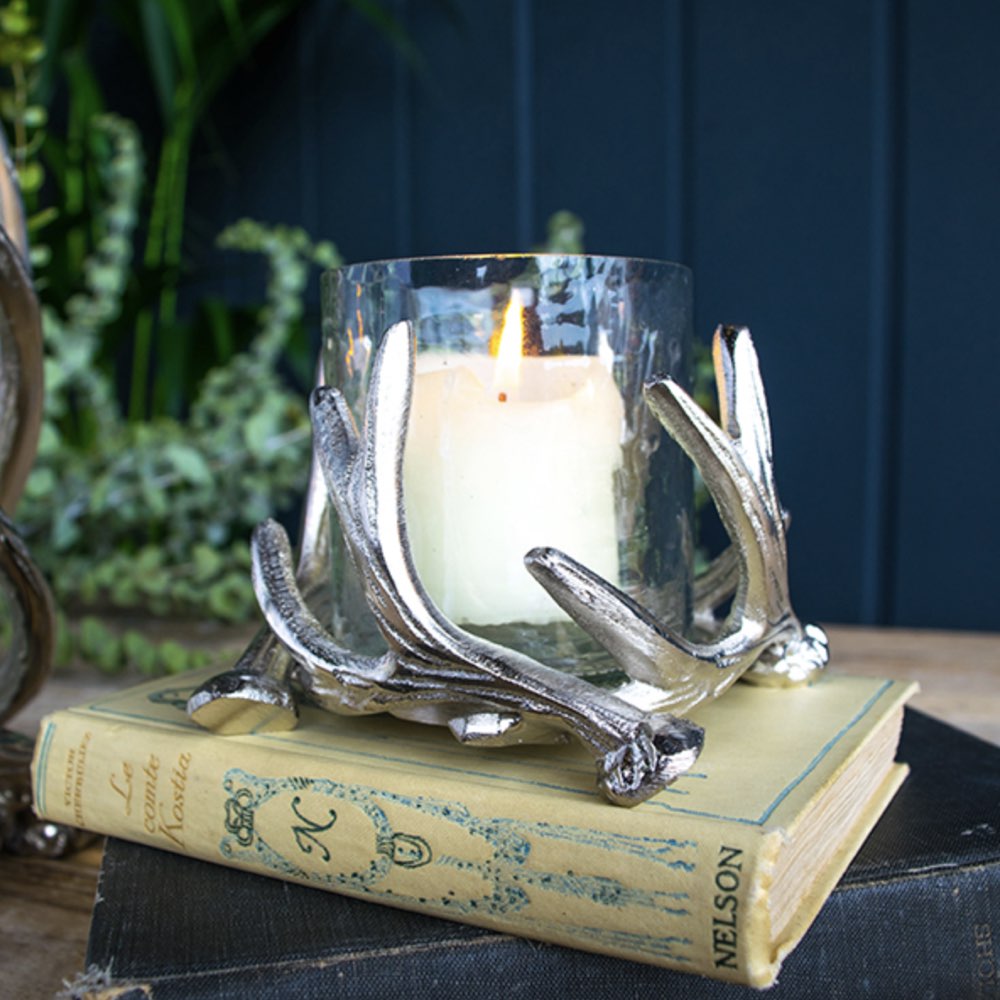 Antler Tea Light Holder