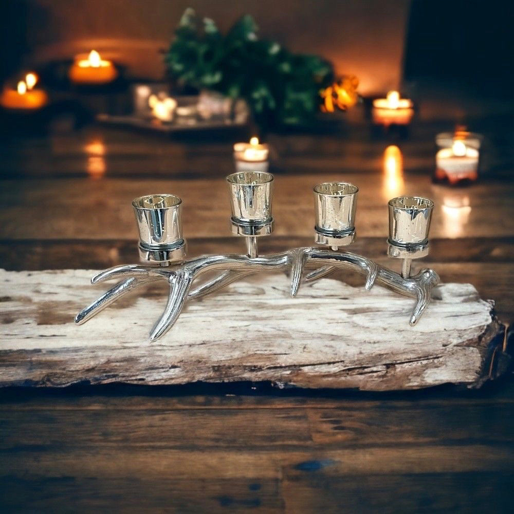 Antler Tea Light Holder | Red Lobster Gallery 