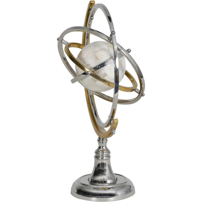 Armilliary Sculpture with Bone Globe | Red Lobster Gallery | Sheringham 