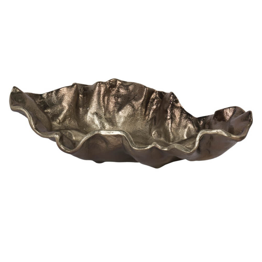 Artisan Bronze Sculptural Bowl