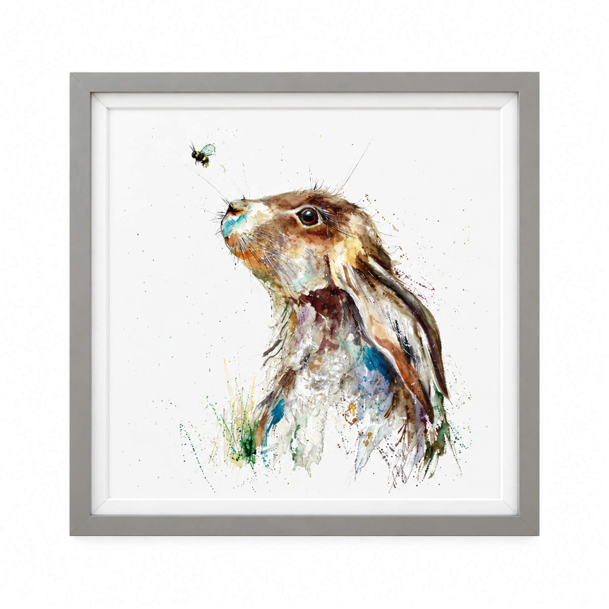 Bee-witched | Framed Canvas Board Print by Nicola Jane Rowles