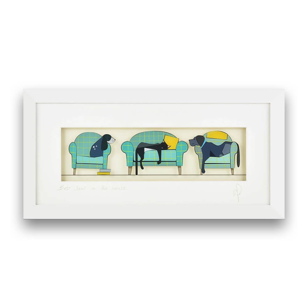 Best Seat in the House | Framed Print