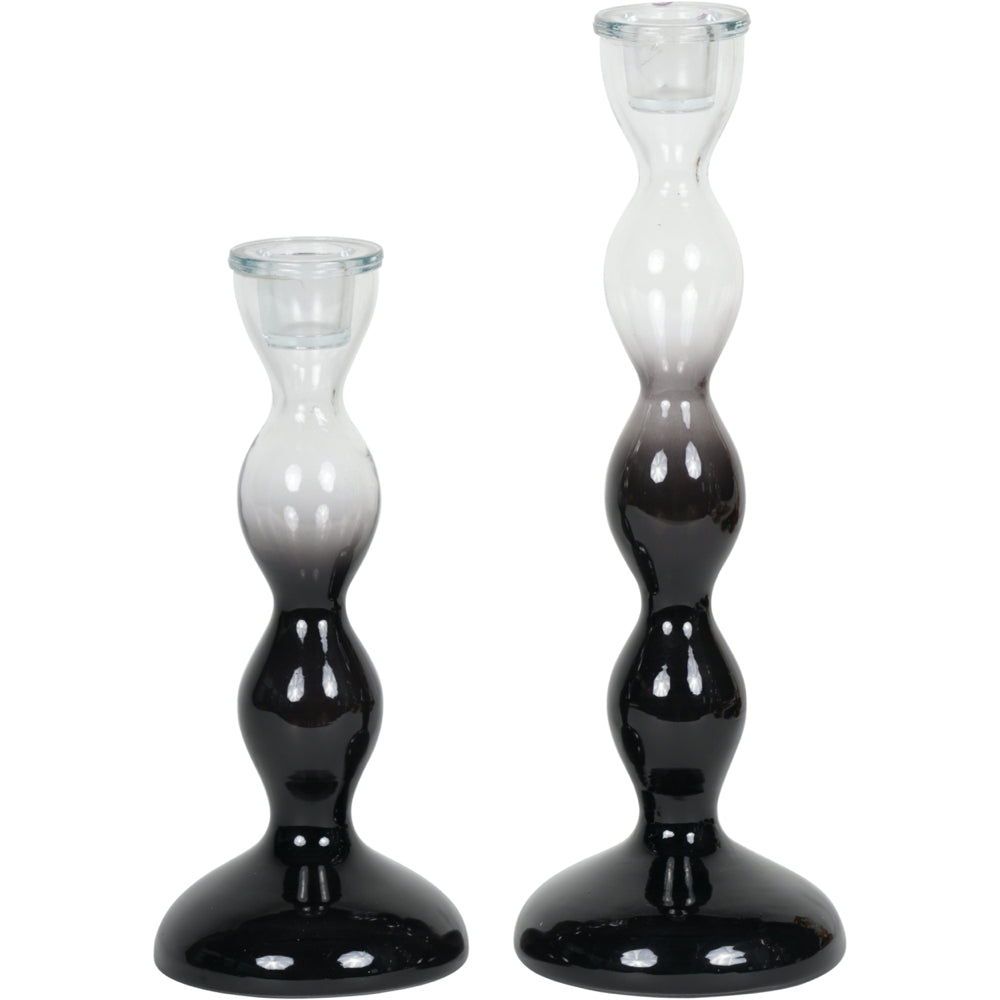 Black Ombre Bobble Candlestick | Red Lobster Gallery