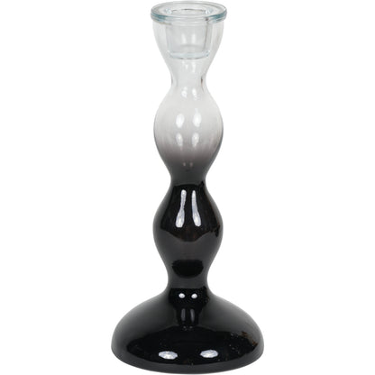 Black Ombre Bobble Candlestick